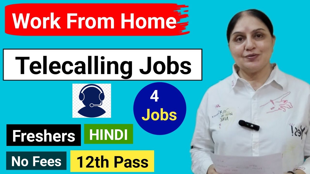 Work From Home Jobs ll Telecalling Jobs ll Freshers Eligible 🤙