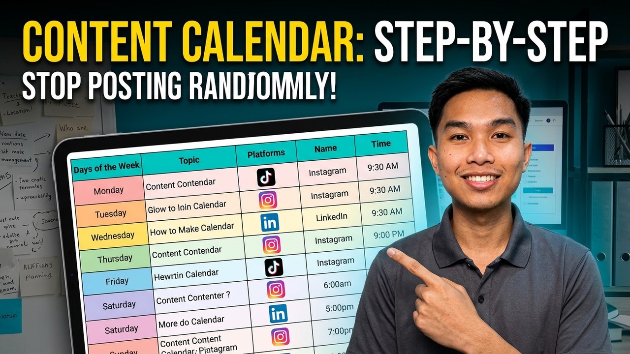 How to Create a Social Media Content Calendar (Step-by-Step Guide)