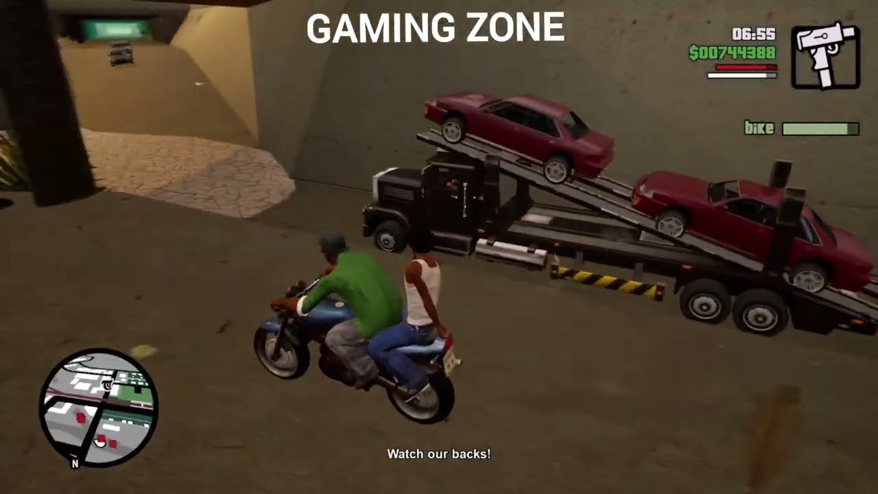 Mission impossible, but CJ did it. GTA SA.