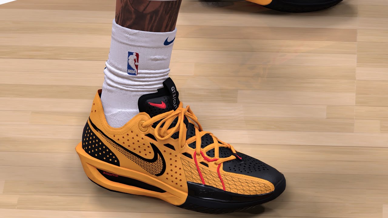NBA 2K26 Shoe Creator: Nike GT Cut 3 “Bruce Lee” tutorial 