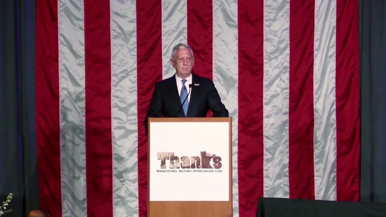 MMAF Remarks by Secretary James Mattis
