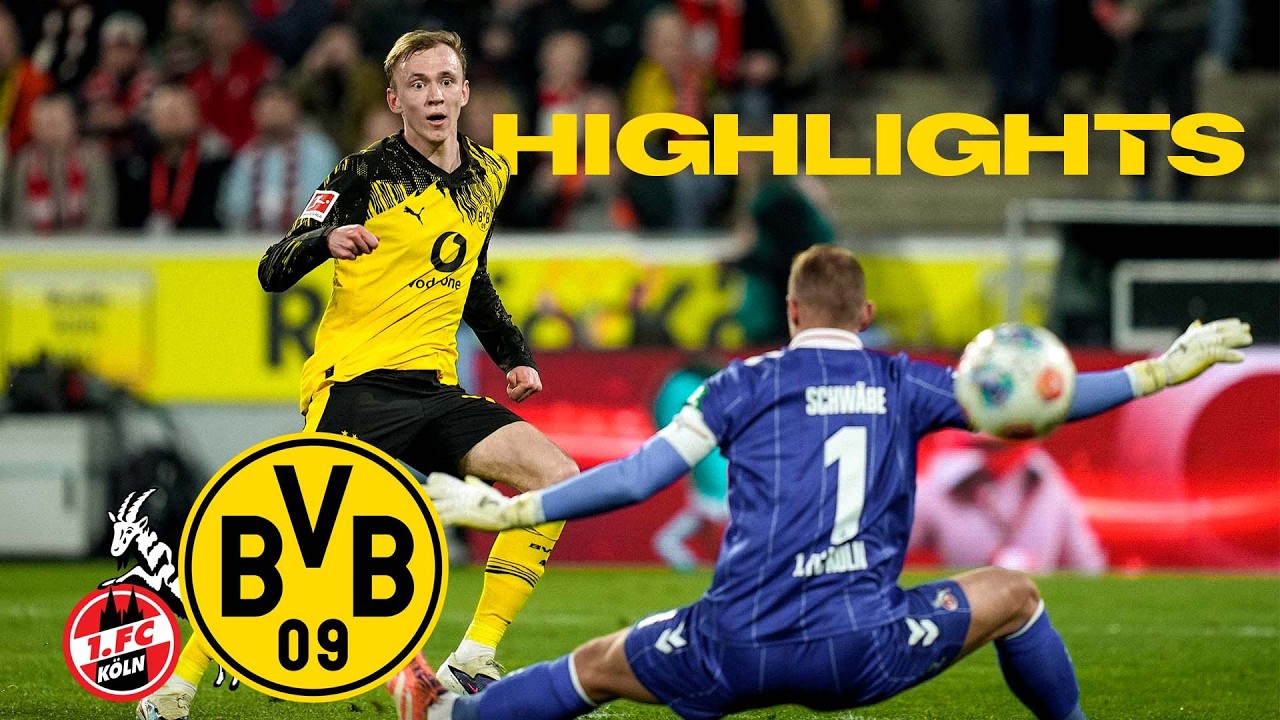 Beier, Brandt, Beier, goal! | 1. FC Köln - BVB 1:2 | Highlights