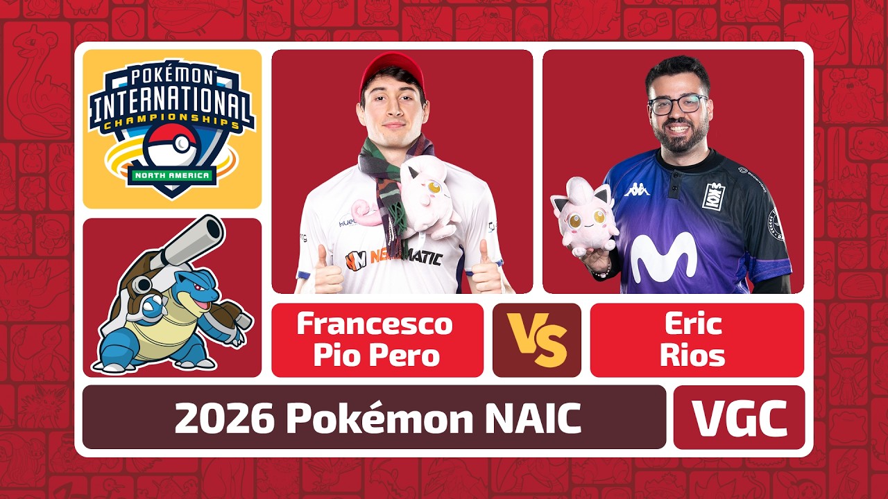 Франческо Пио Перо против Эрика Риоса &mdash; финал Pok&eacute;mon VGC Masters | НАИК 2026
