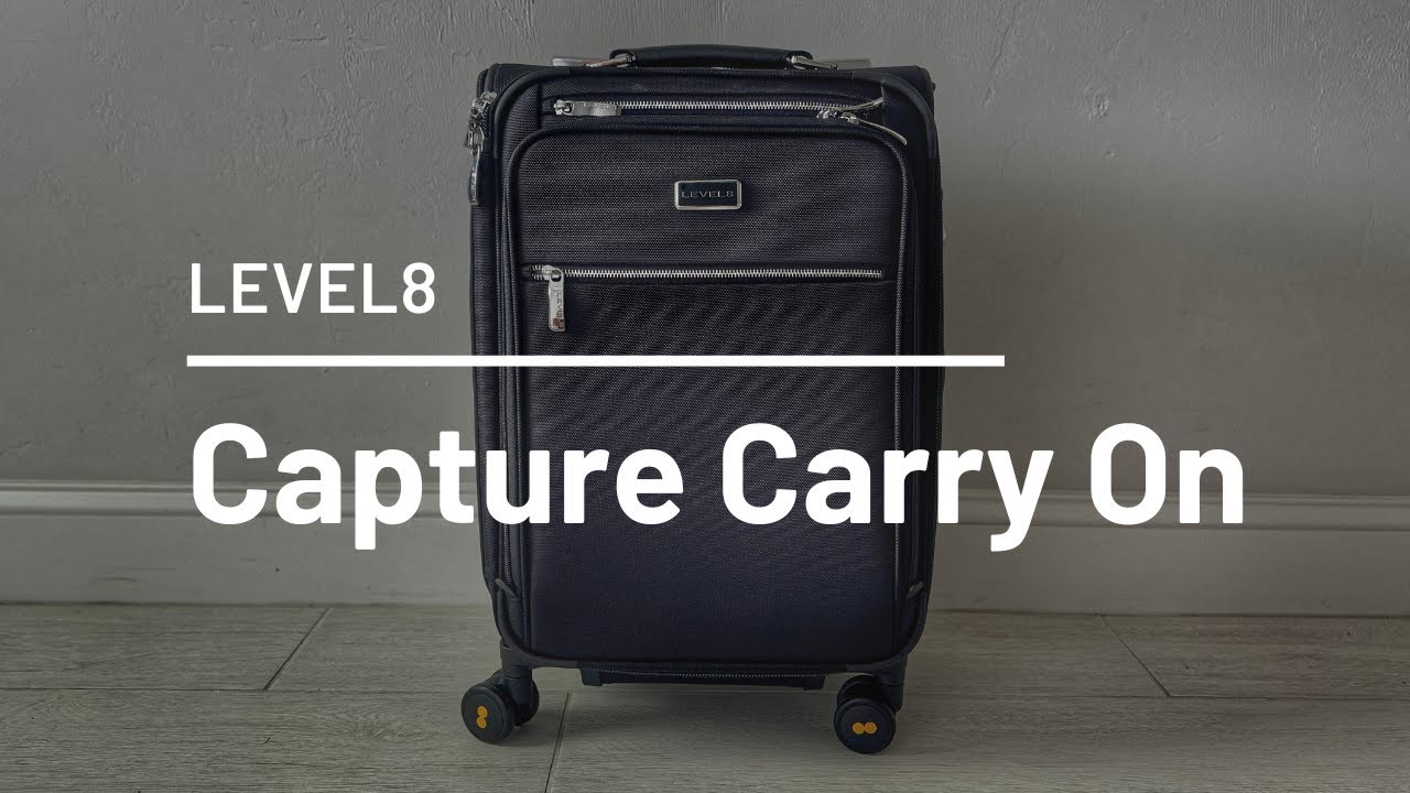 Level8 Capture Carry On Luggage Review - Are Soft Sided Rollers Better?