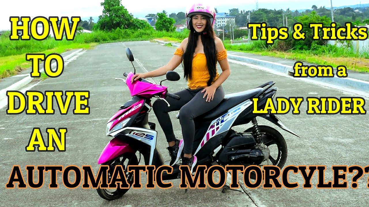 PAANO MAGDRIVE NG AUTOMATIC NA MOTOR/SCOOTER for Beginners | TAGALOG | YAMAHA i125| DAVAO LADY RIDER