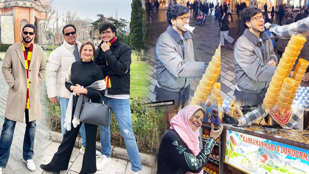 Nischay vs Turkish Ice Cream Seller😂 in Istanbul Turkey