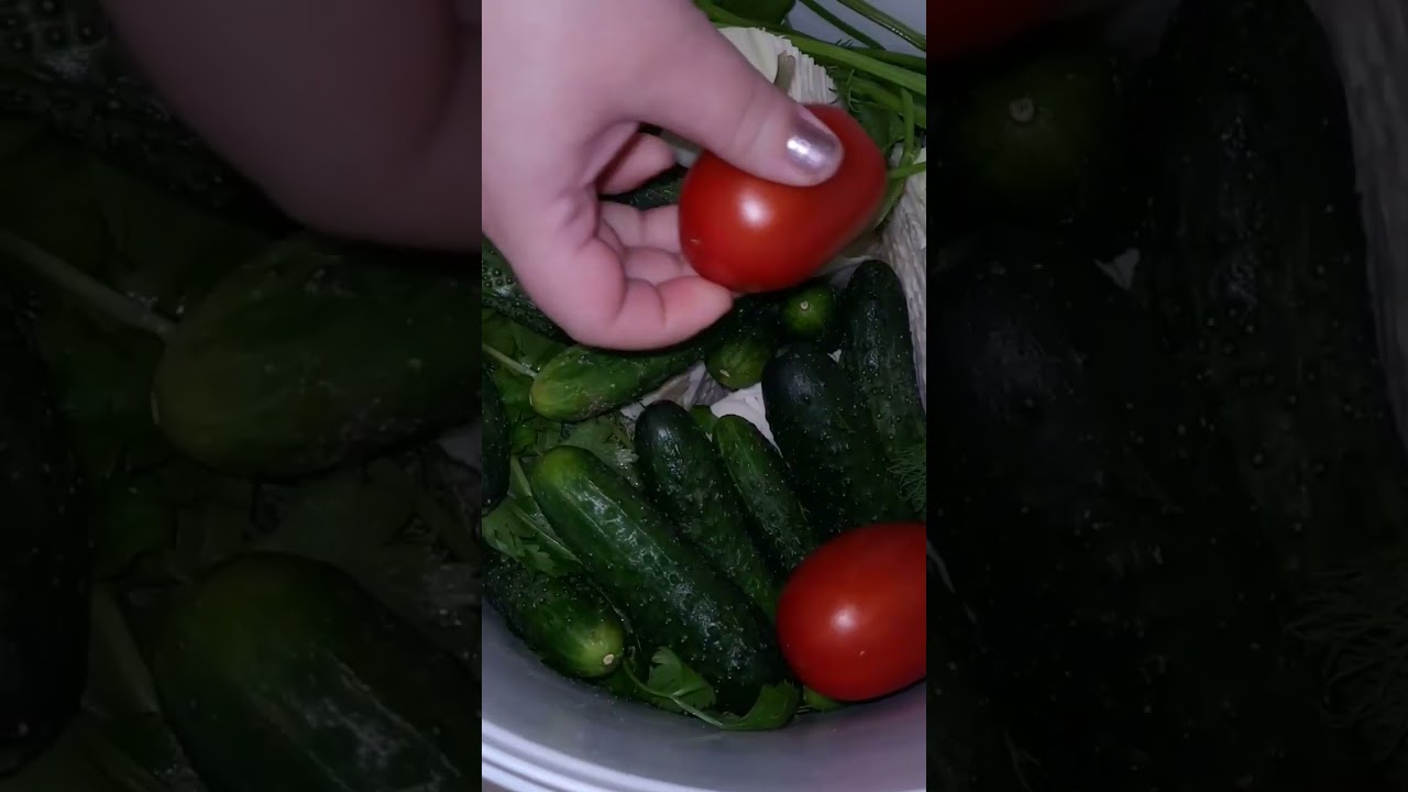 Соленья овощей на зиму. Хрустящие и вкусные😋 #соленья