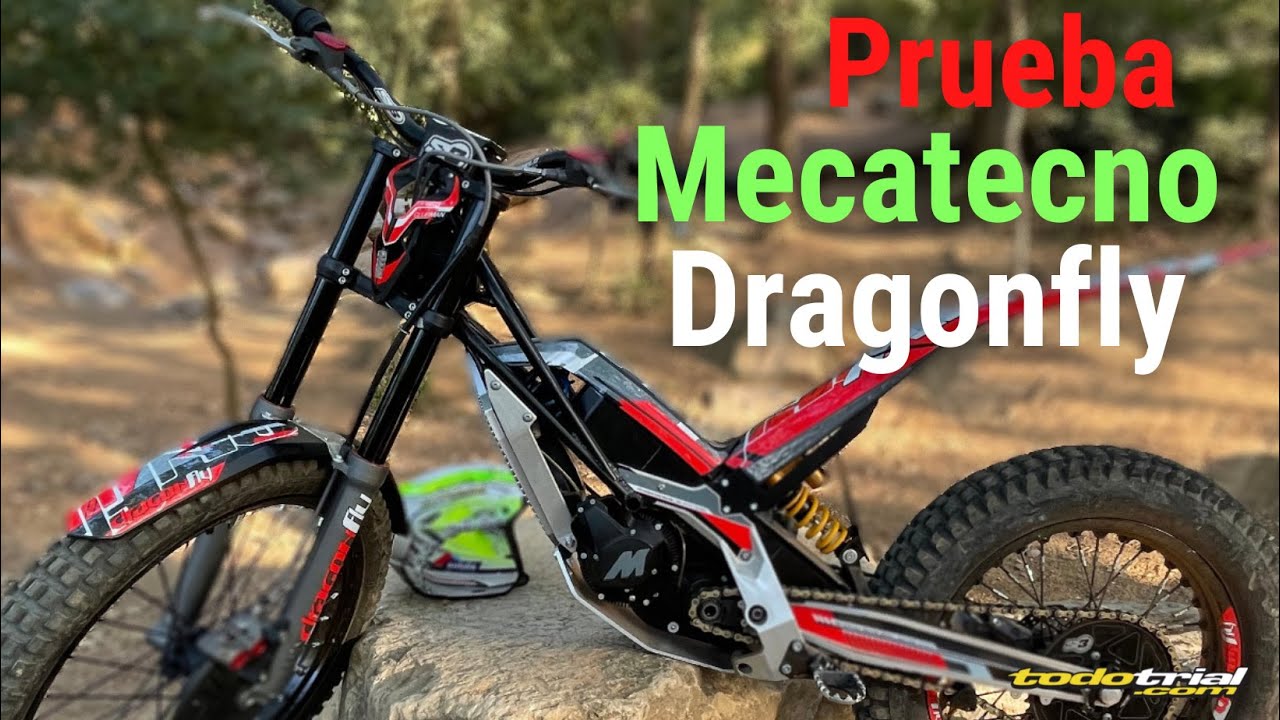 🟢 Prueba moto eléctrica de trial Mecatecno Dragonfly 2023