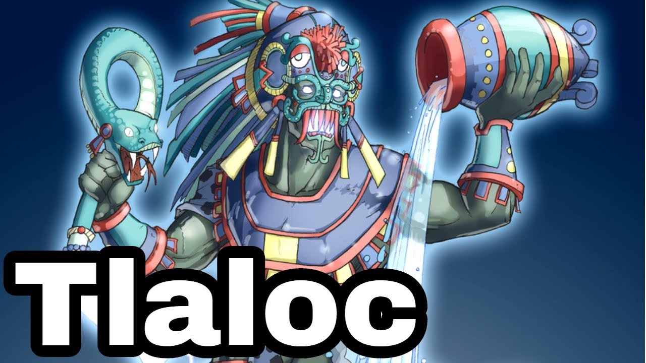 Tlaloc, Dieu de la pluie (Mythologie Aztèque)