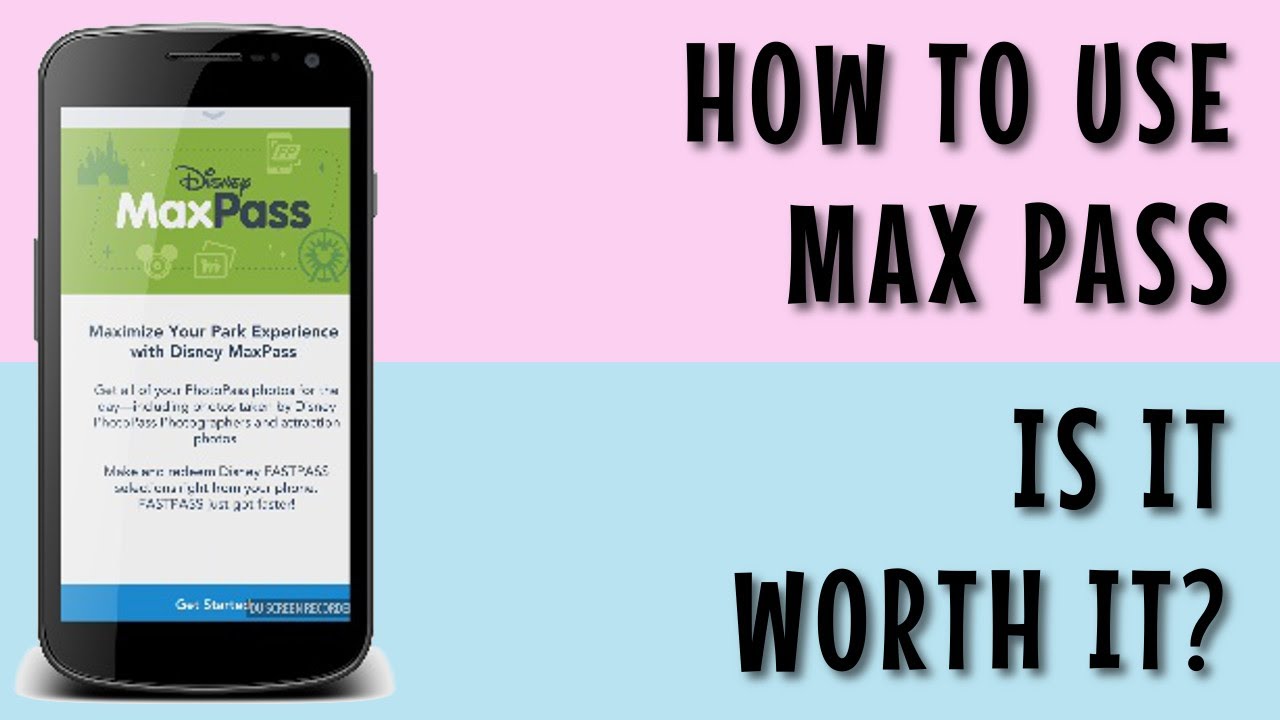 Disney's NEW MAXPASS - How to use it - Is it worth it - Comprehensive Guide