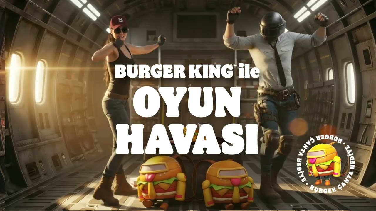 PUBGM ve Burger King&reg; ile Oyun Havası! 👑 🤩
