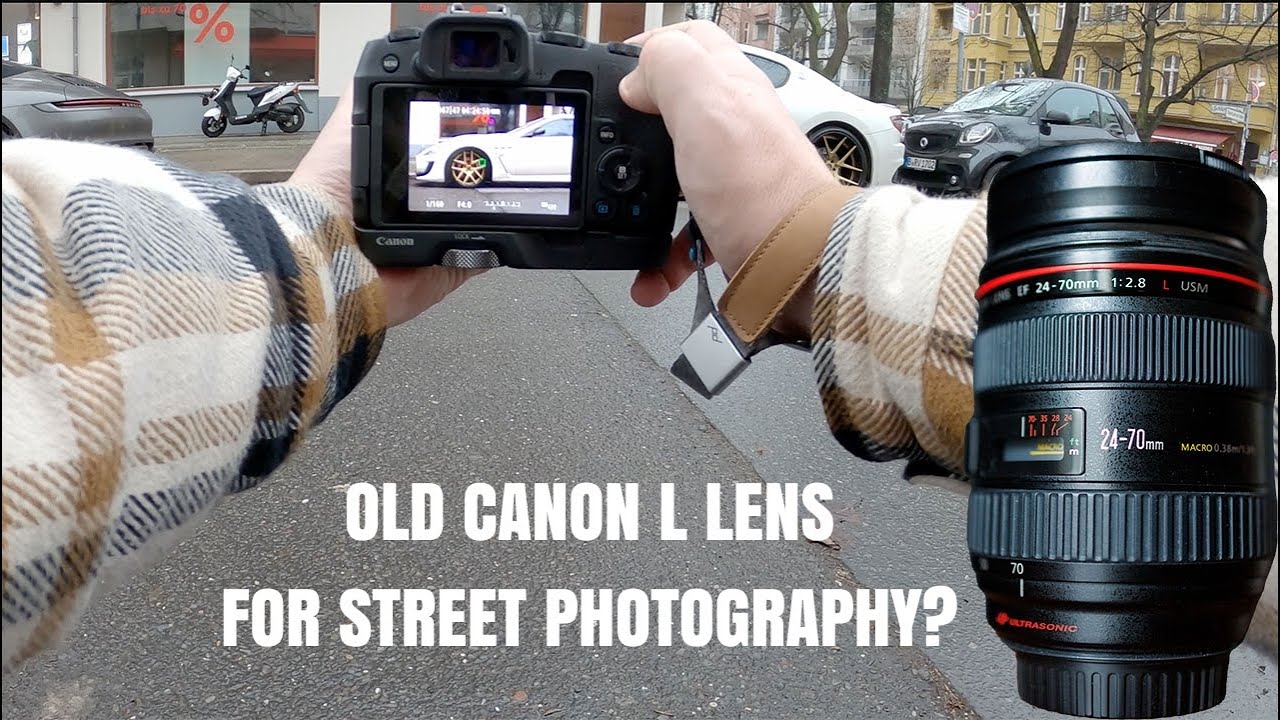 Not my Lens - The old Canon L 24-70mm F2.8 | Street Photography POV | 4K