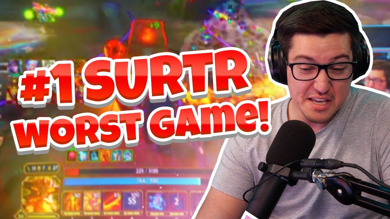 I WATCHED THE #1 SURTR PLAY THE WORST MATCH IN HISTORY
