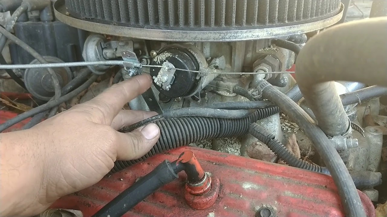 Installing a manual choke