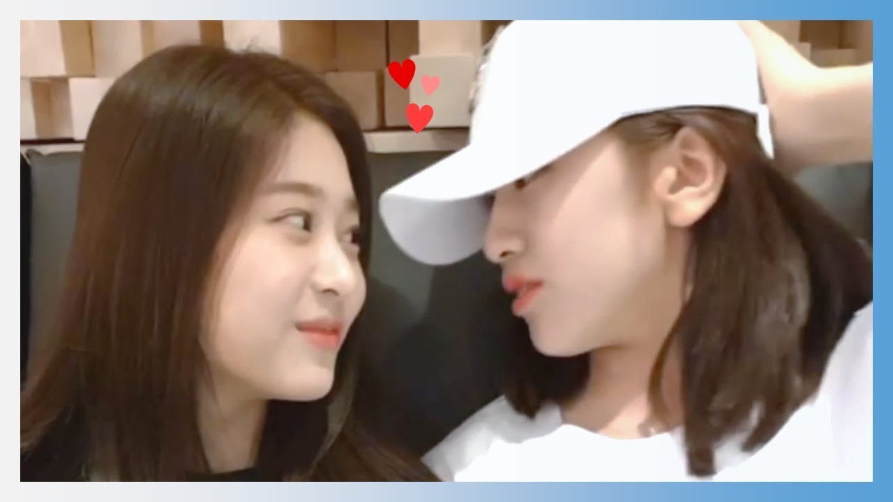 [아이즈원] 안유진 ❤️ 김민주