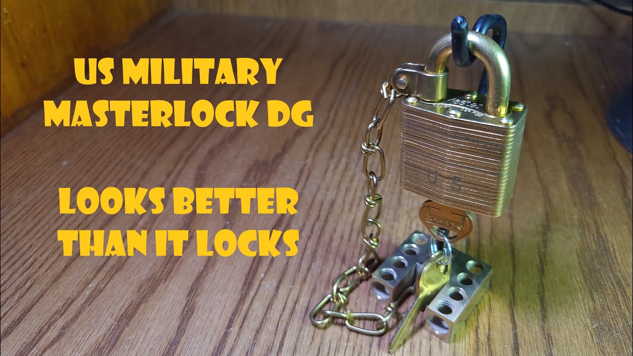 Masterlock DG, Looks Better Than it Locks @SouthpawPickingPete-qi8qr