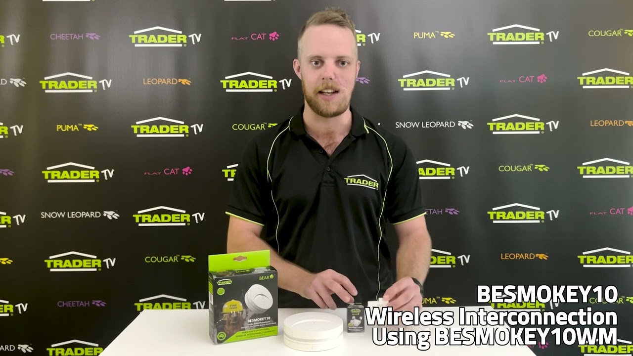 BESMOKEY10 Hardwire Connection and Wireless Interconnection
