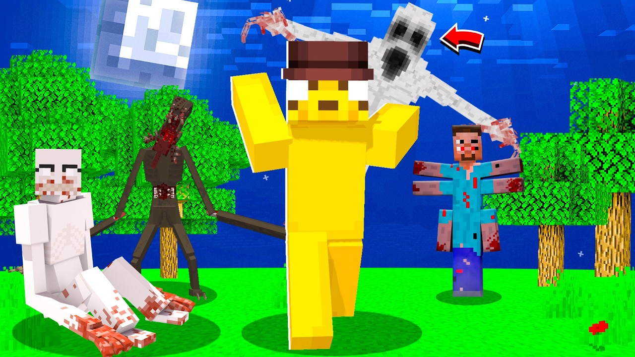 URMARIT de CREATURI HORROR pe CEL MAI HORROR server de MINECRAFT!