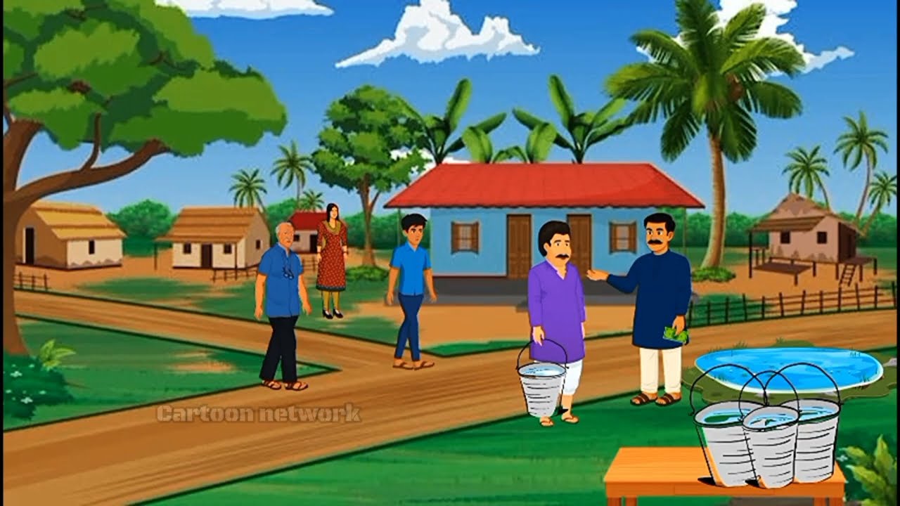 Ameer bhai or ghreeb bhai ki story//Tow brother//bary bhai ka lalach  cartoon moral story 