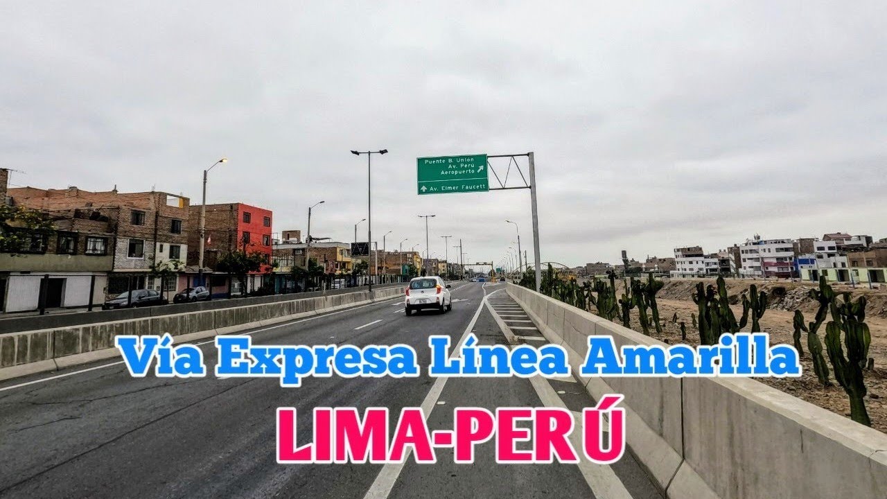 UN RECORRIDO POR LA VÍA EXPRESA LÍNEA AMARILLA DESDE EL CENTRO DE LIMA HASTA CALLAO |DÍA 03/12/2023