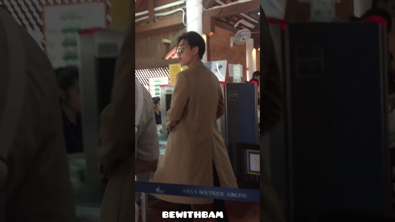GOT7 BamBam - Sukhothai Airport 180104 ( Back to BKK )