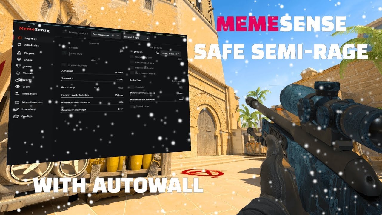 UNDETECTED MEMESENSE SEMI-RAGE CFG WITH AUTOWALL ON WINGMAN | HVH HIGHLIGHTS #2
