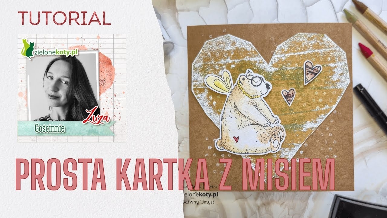 Kartka z misiem | Zuza