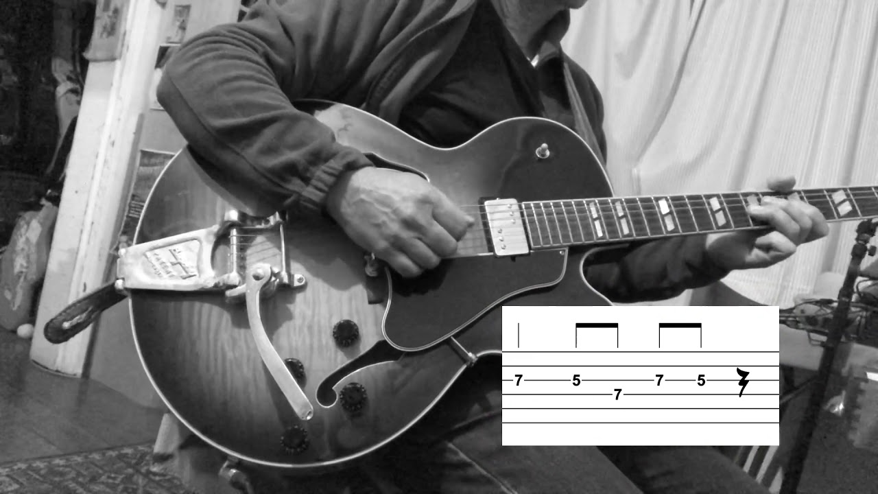 Three Note Workout - Shuffle Blues in A