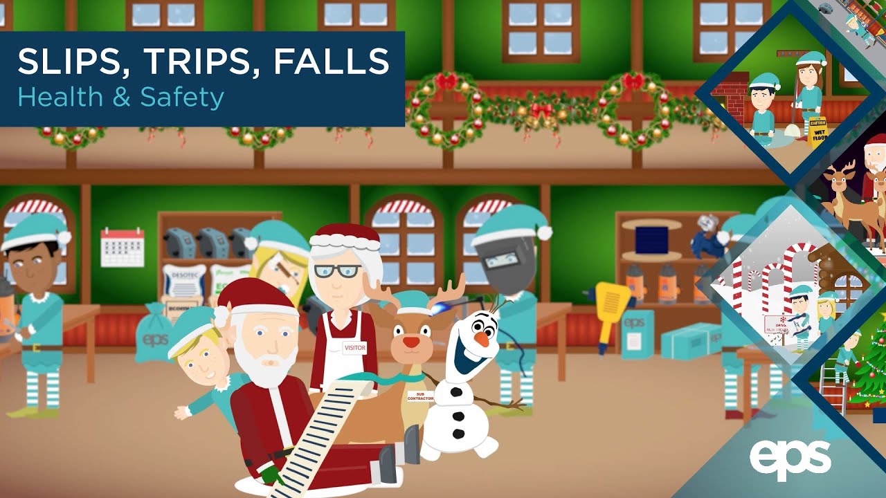 EPS Group Health and Safety Animation - Slips, Trips & Falls