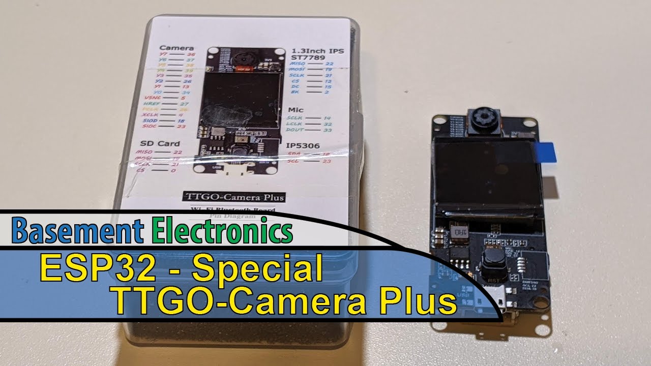ESP32 Special Board - TTGO-Camera Plus