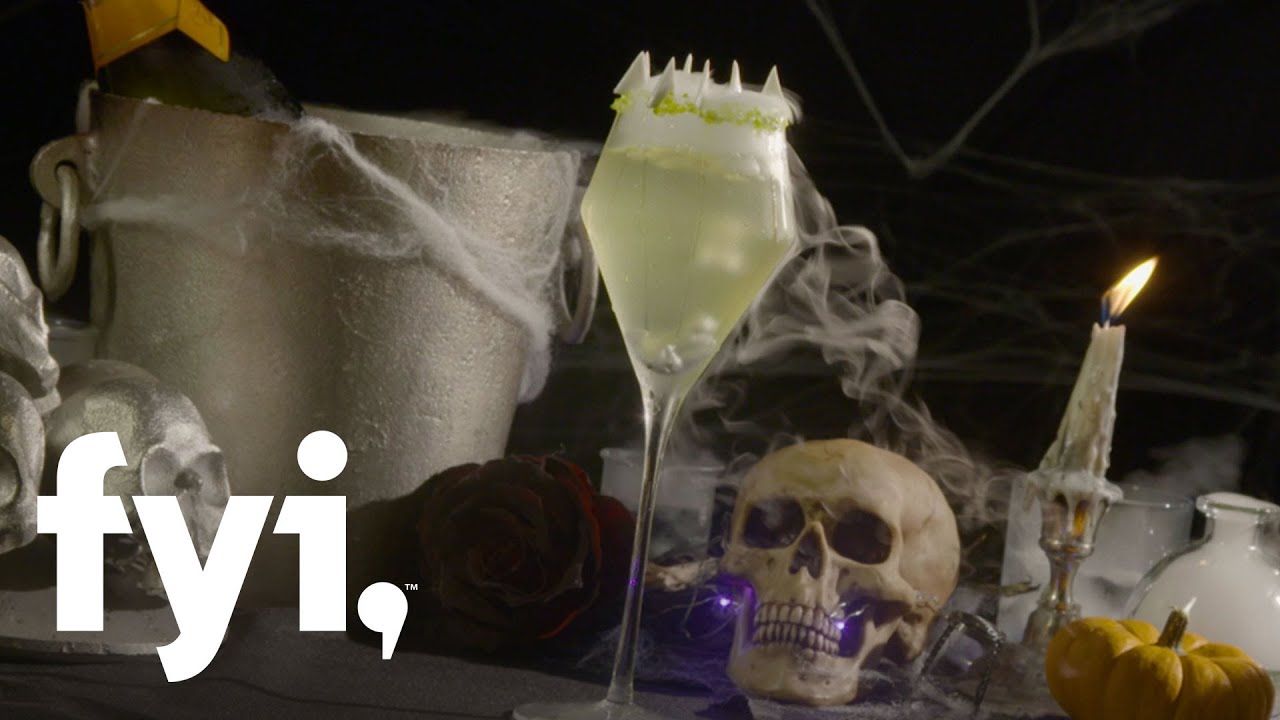 Sweet Treats: Halloween Monster's Breath Cocktail Recipe | Home.Made.Nation