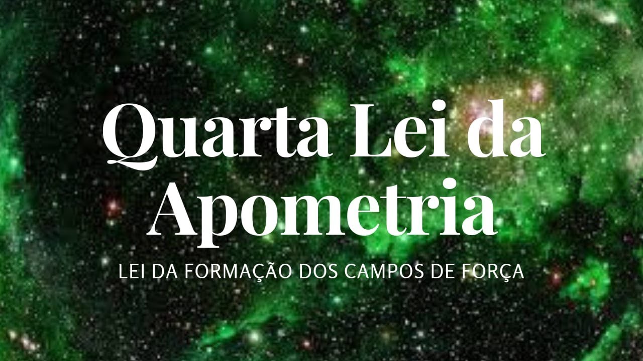 QUARTA LEI DA APOMETRIA: Lei da formação de campos de força.