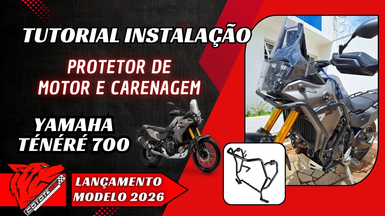 Protetor de Motor e Carenagem – Yamaha Ténéré 700 – PM116