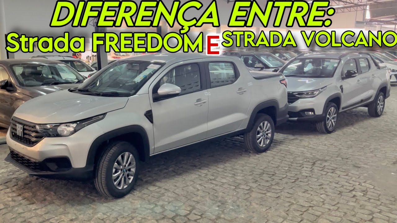 STRADA VOLCANO vs STRADA FREEDOM COMPARATIVO DE ACESSÓRIOS E PREÇO