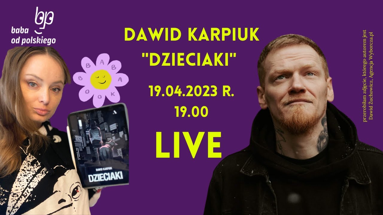 BABA BOOK: Dawid Karpiuk „Dzieciaki” | [LIVE]