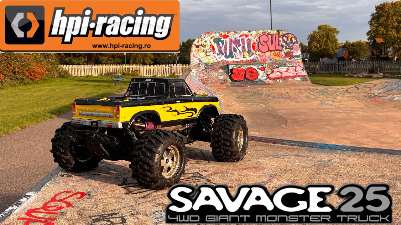 HPI Savage 25 Skate Park Tuned