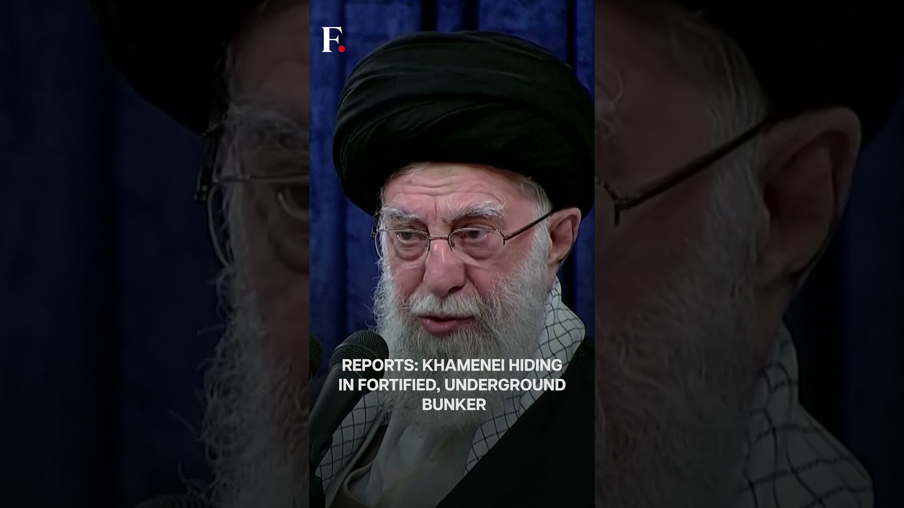 Reports Iran's Khamenei Goes Into Hiding in a Bunker | N18G