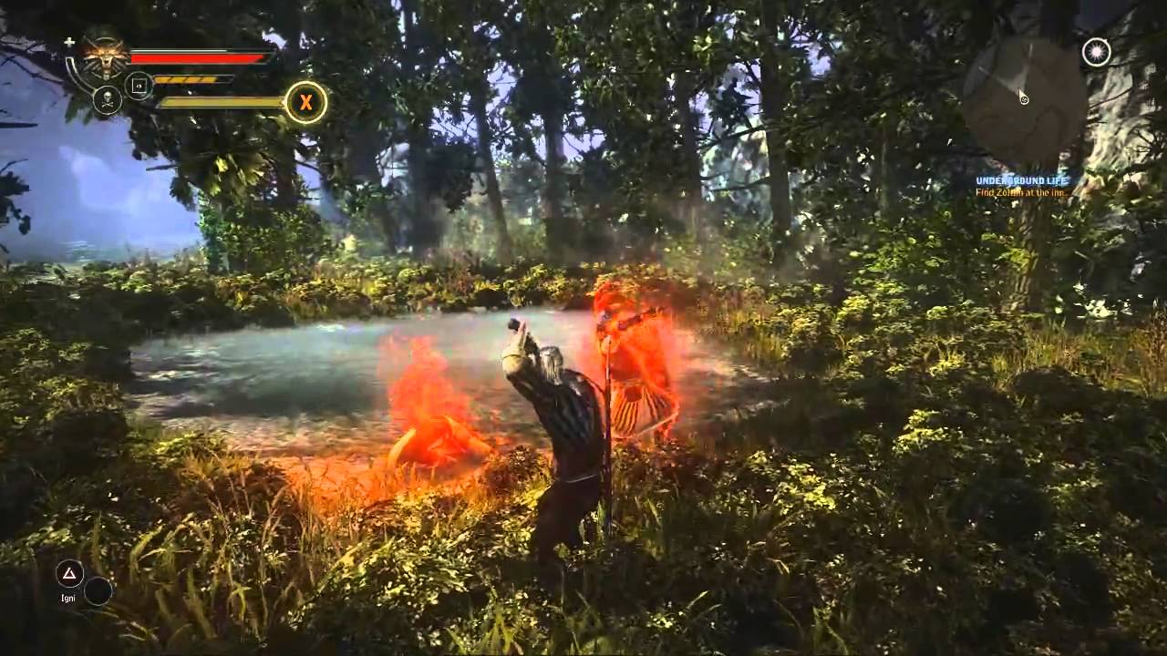The Witcher 2 - Combat