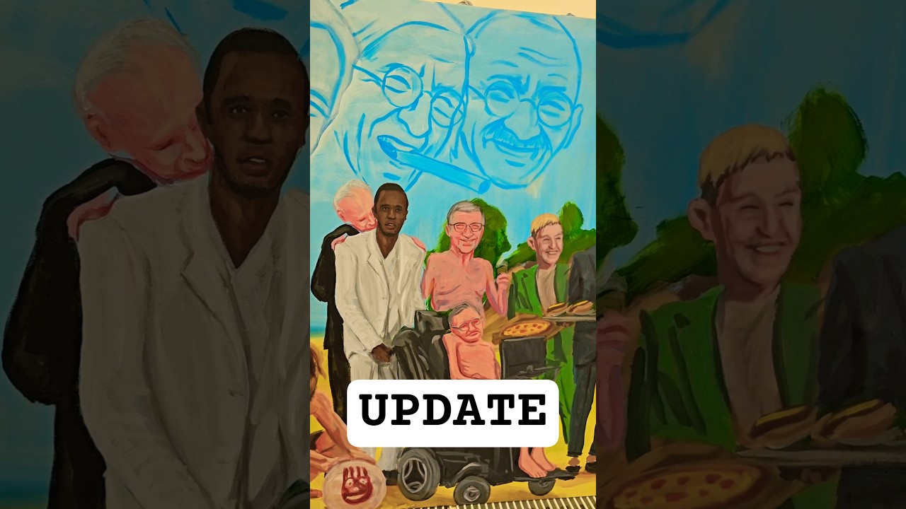 UPDATE: Jeffery Epstein painting 🖼🔥