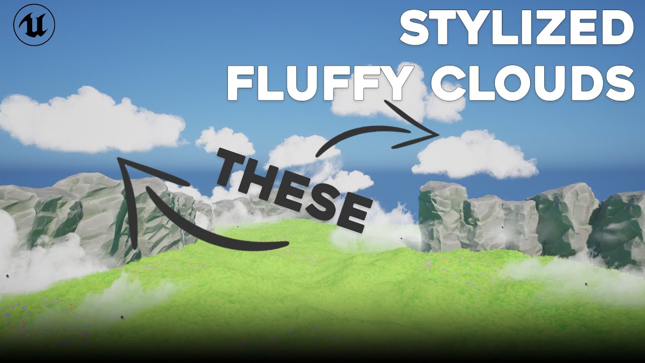 VDB Stylized Fluffy Clouds Shader Setup in Unreal Engine 5
