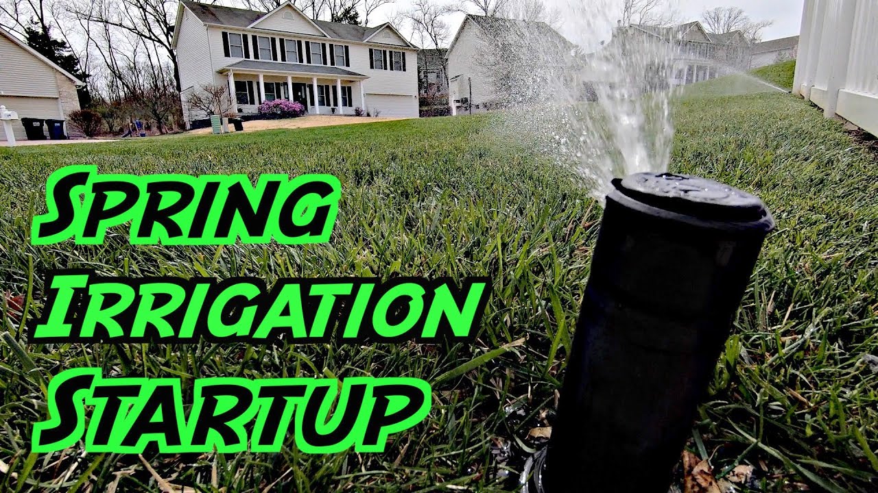 Opening My Irrigation System for the Year | Spring Irrigation Startup