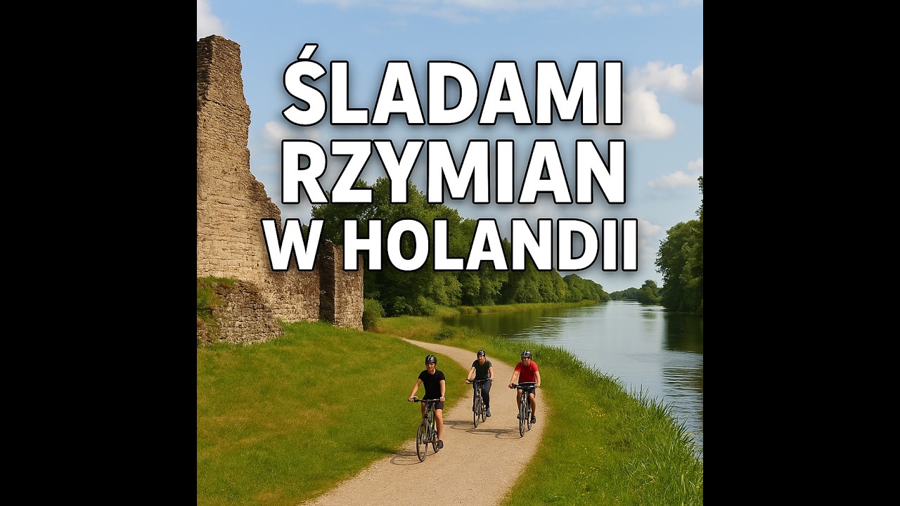 Rowerem wzdłuż rzeki Vecht. Szukamy ślad&oacute;w Rzymskich pod Utrechtem #holandia