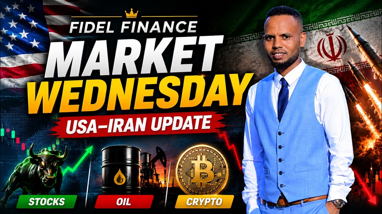Fidel Finance Market Wednesday: USA&ndash;Iran War Update, Oil Shock, Stocks, Bitcoin & MSTR