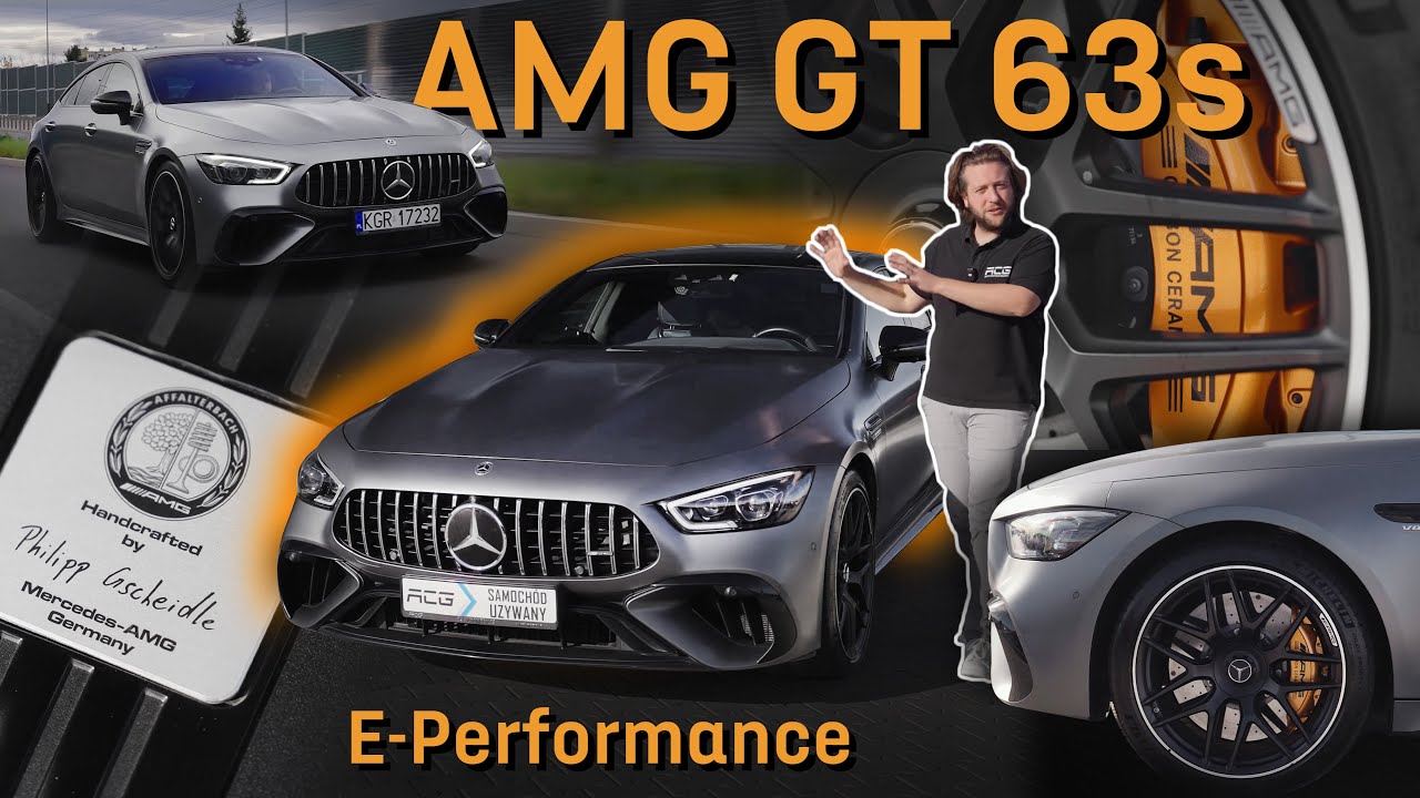 Mercedes-AMG GT 63 S E PERFORMANCE – 843 KM, KERS i totalny kosmos | Pełny test w Golemo TV