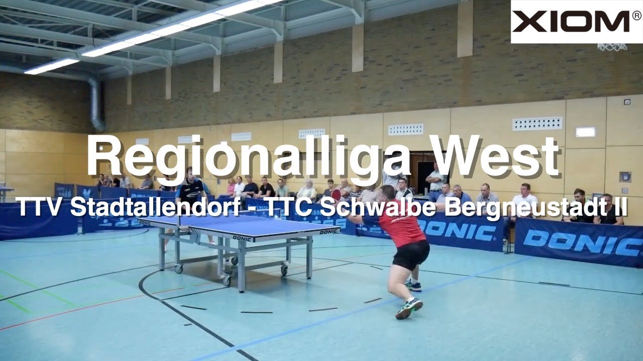 Regionalliga West | TTV Stadtallendorf - TTC Schwalbe Bergneustadt II | Highlights