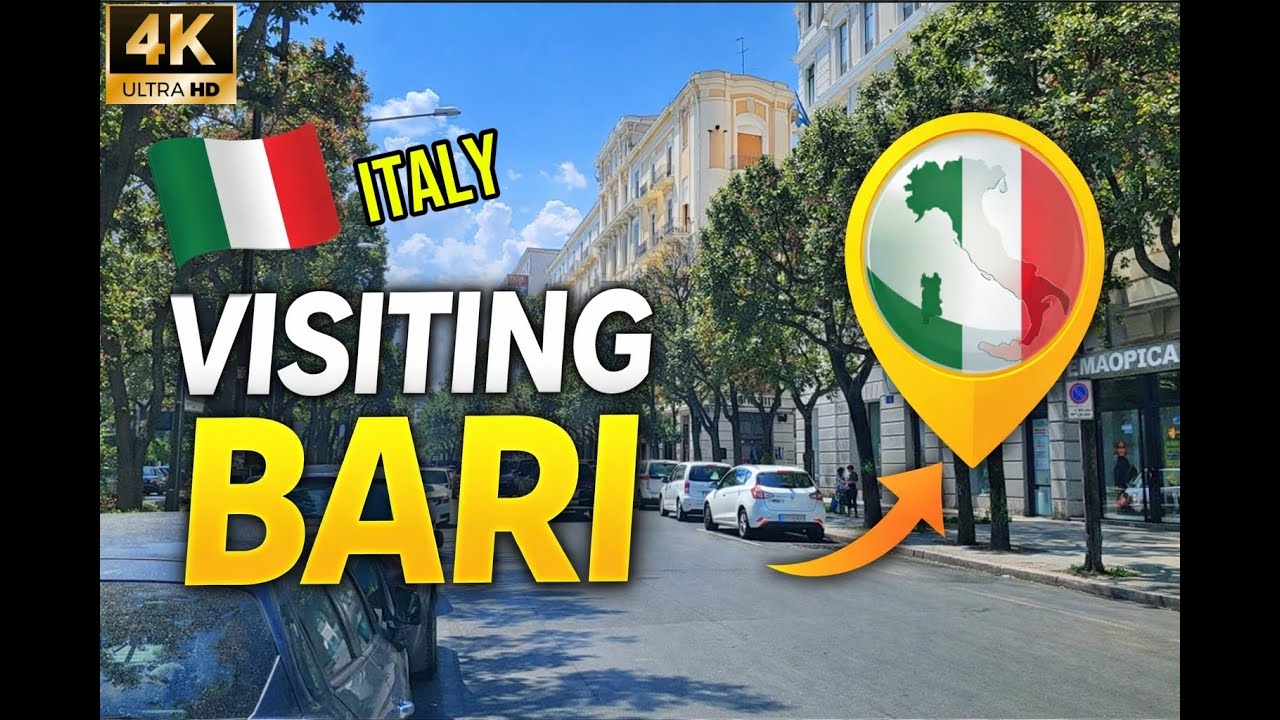 Bari,Italy 🇮🇹 | Visiting Bari | 4K Ultra HD |
