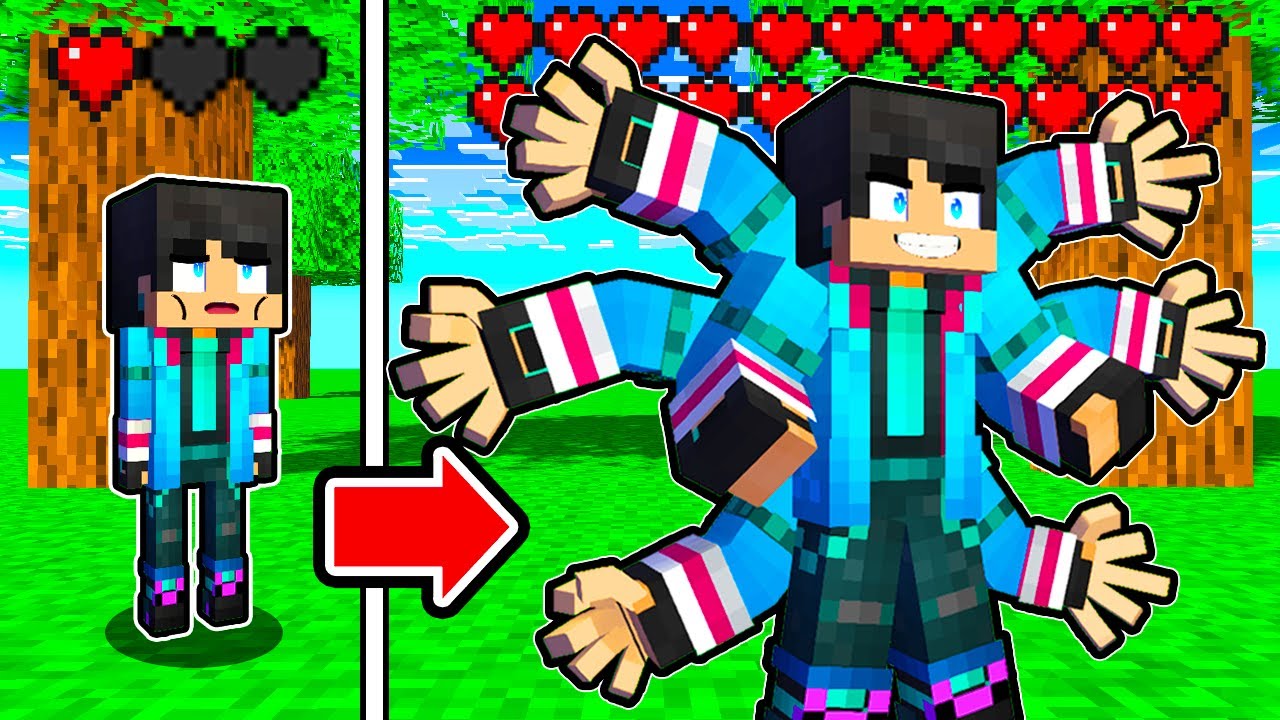 最強の筋肉を手に入れるマインクラフトがすごすぎた【 マイクラ / マインクラフト 】