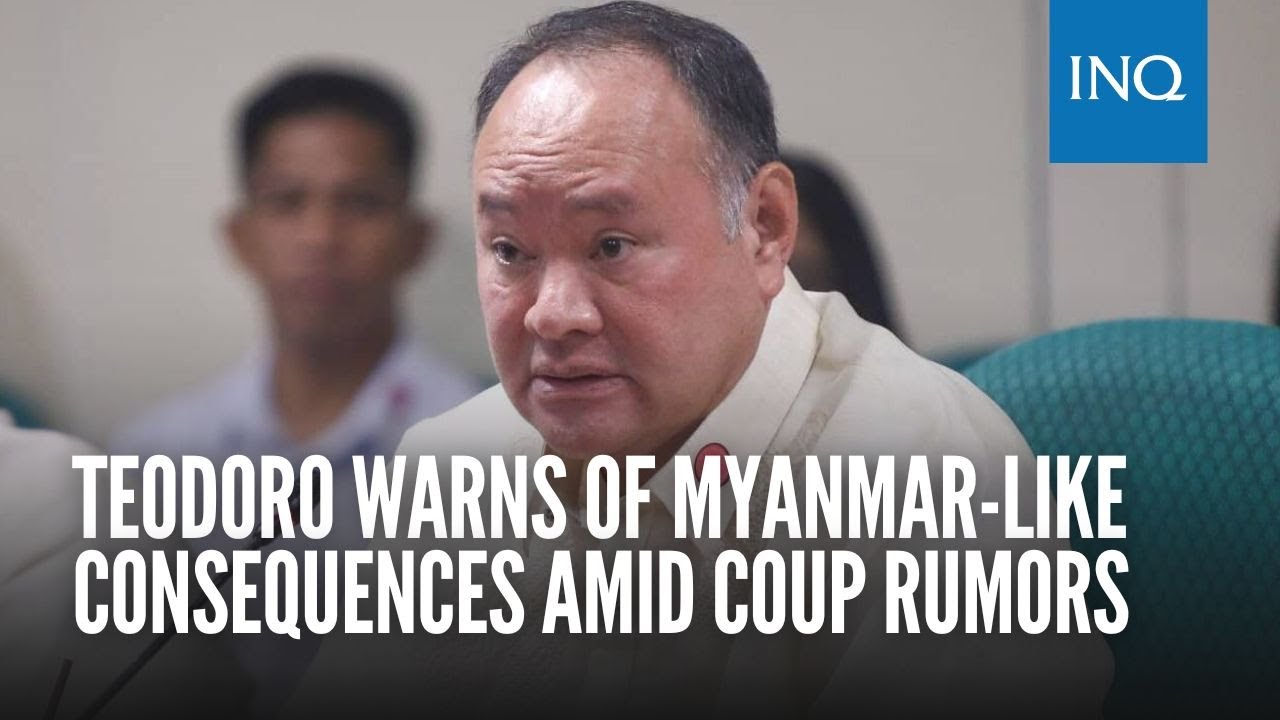 Teodoro warns of Myanmar-like consequences amid coup rumors