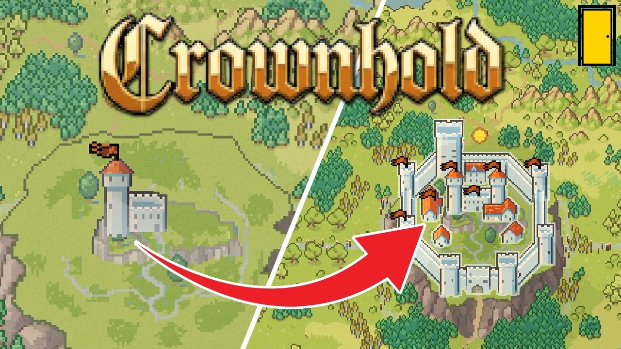 Строим королевство клик за кликом! | Crown Hold (инкрементальный градострой)
