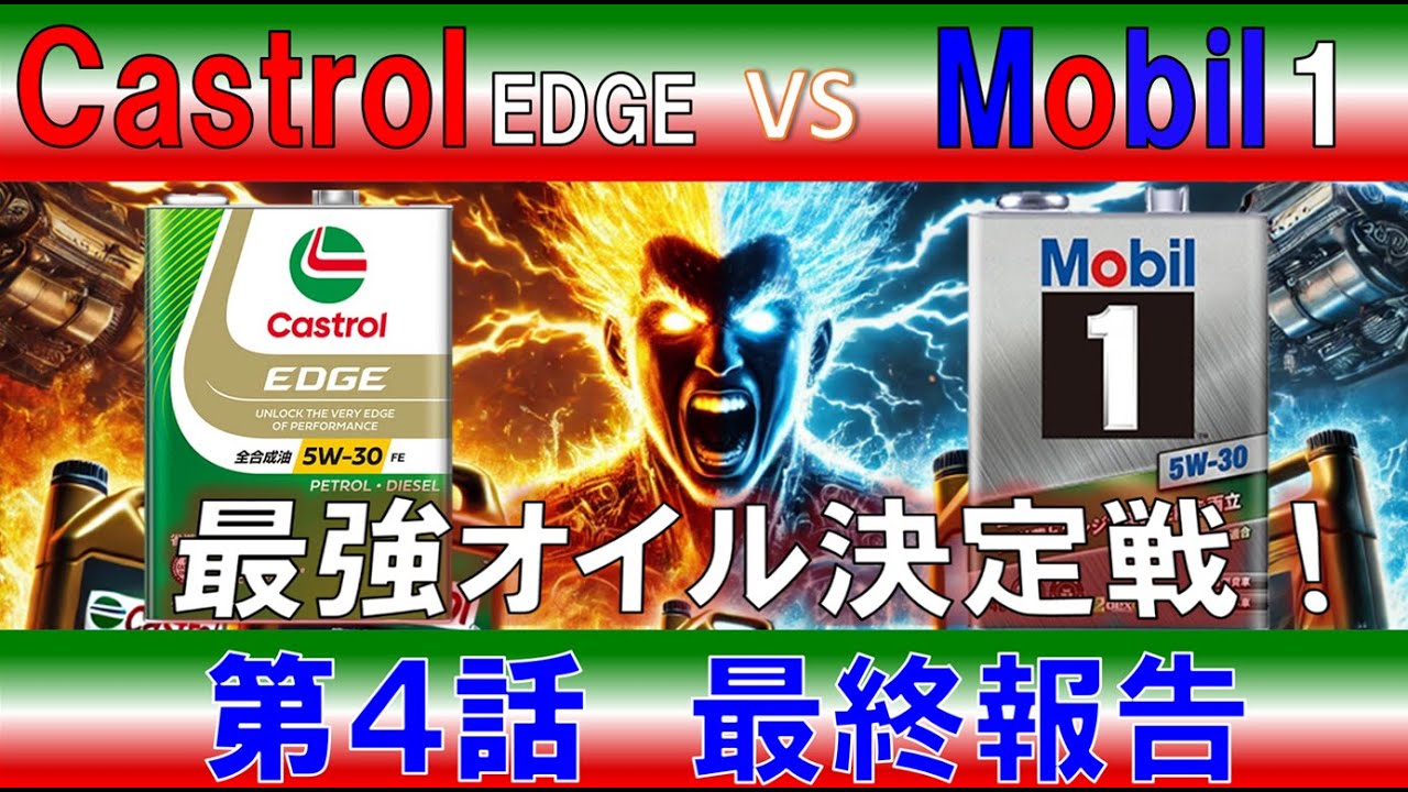 【#４ｶｽﾄﾛｰﾙｴｯｼﾞ5w-30ｴﾝｼﾞﾝｵｲﾙ】最終報告！モービル1に勝てるのか‼️エンジンオイル交換から5000ｋｍ走行し、エンジン音も気になりはじめました。ちょっと嫌な音です。